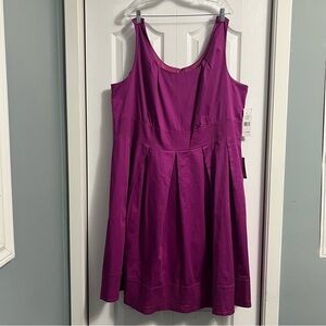 Eliza J Purple Midi Dress